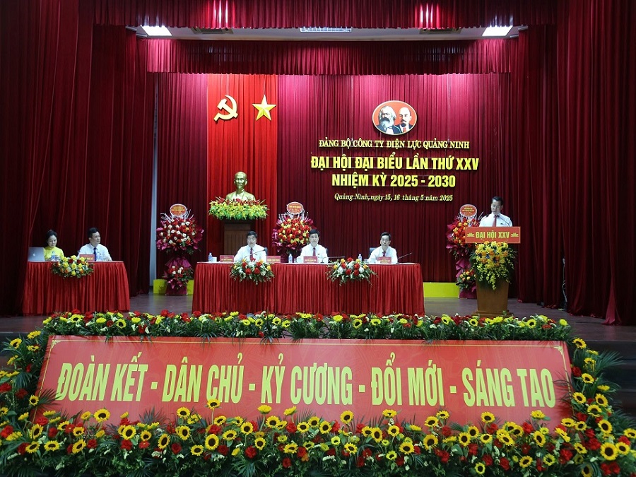 Ủy viên Ban Chấp hành Đảng bộ tỉnh, Phó Bí thư Đảng ủy UBND tỉnh Quảng Ninh Trần Như Long phát biểu chỉ đạo tại Đại hội