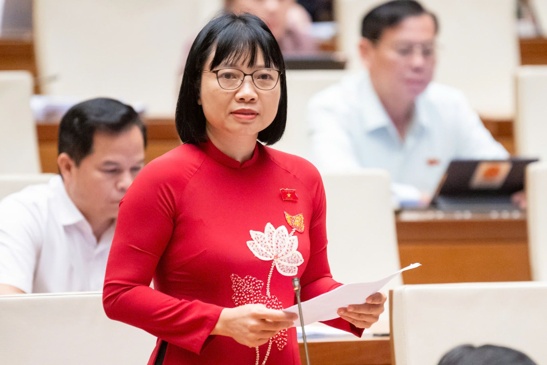 Đại biểu Nguyễn Thị Việt Nga - Đoàn ĐBQH tỉnh Hải Dương