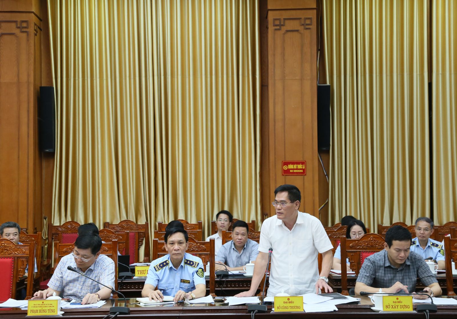 Lãnh đạo Sở Công thương phát biểu tại hội nghị. Lãnh đạo Sở Công thương phát biểu tại hội nghị.