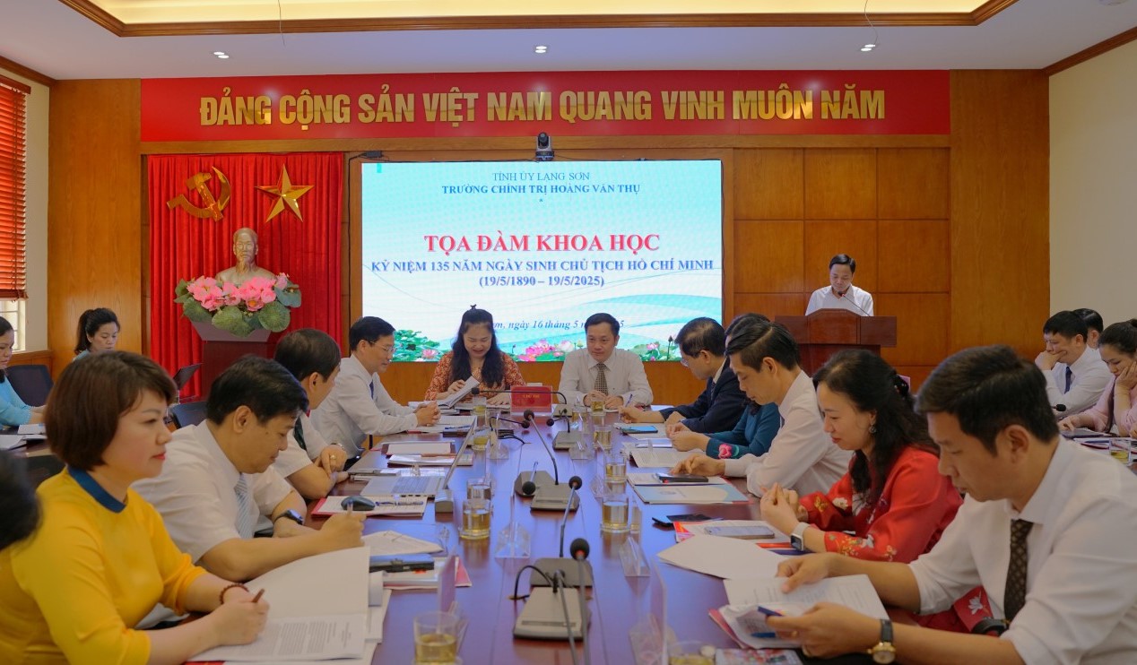 Lạng Sơn: Tọa đàm khoa học kỷ niệm 135 năm Ngày sinh chủ tịch Hồ Chí Minh