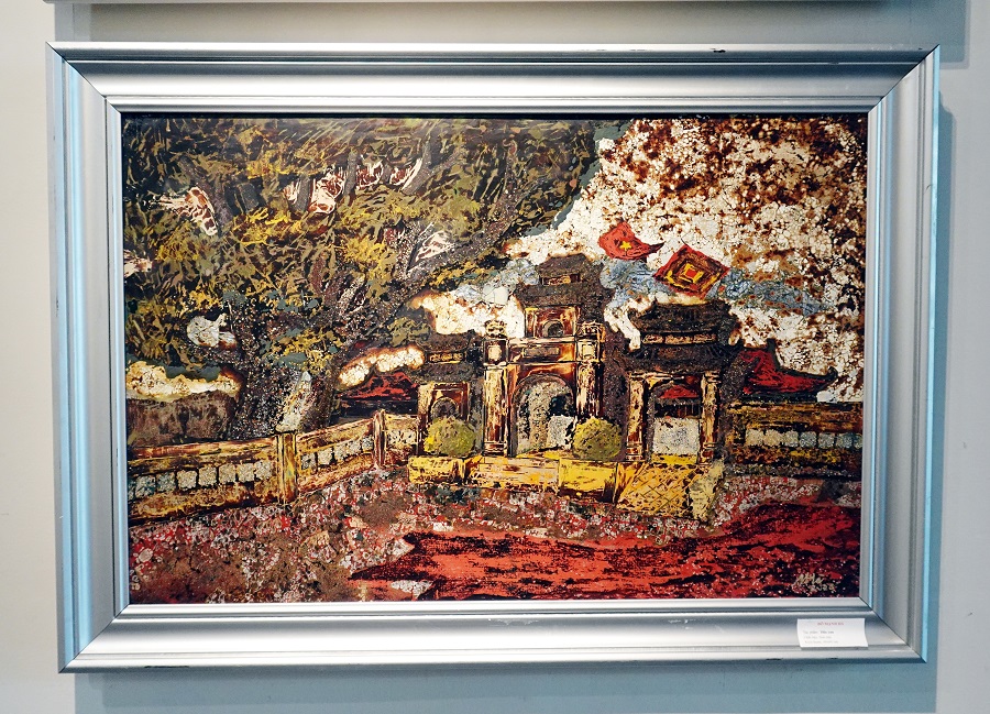 Tranh chất liệu Sơn mài của Họa sĩ Đỗ Mạnh Hà Tranh chất liệu Sơn mài của Họa sĩ Đỗ Mạnh Hà