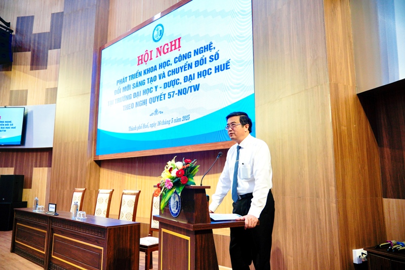 Trường Đại học Y – Dược, Đại học Huế: Tiên phong trong Phát triển Khoa học, Công nghệ, Đổi mới sáng tạo và Chuyển đổi số