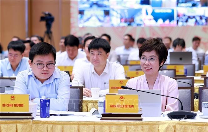Các đại biểu tham dự Phiên họp thứ hai của BCĐ về phát triển khoa học, công nghệ, đổi mới sáng tạo, chuyển đổi số và Đề án 06. Ảnh: Dương Giang/TTXVN Các đại biểu tham dự Phiên họp thứ hai của BCĐ về phát triển khoa học, công nghệ, đổi mới sáng tạo, chuyển đổi số và Đề án 06. Ảnh: Dương Giang/TTXVN