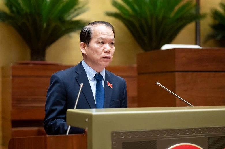 Chủ nhiệm Ủy ban Pháp luật – Tư pháp Hoàng Thanh Tùng. Ảnh quochoi.vn.