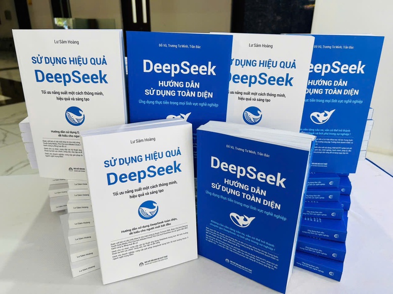 Ra mắt bộ sách về DeepSeek: Đưa trí tuệ nhân tạo đến gần hơn với cộng đồng