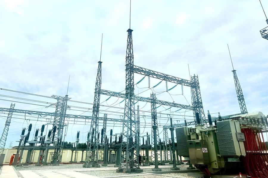 Đóng điện thành công dự án “Đường dây và Trạm biến áp 110kV Bắc Lũng”