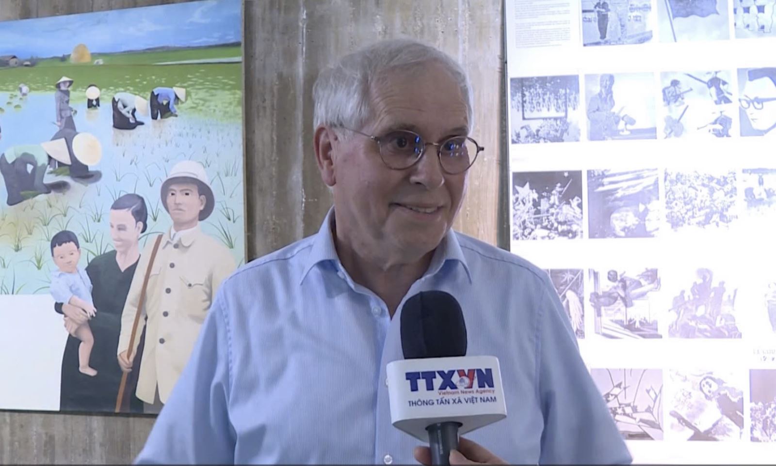 Ông Jean-Jacques Guérin, Tổng thư ký Hội hữu nghị Pháp - Việt (AAFV).