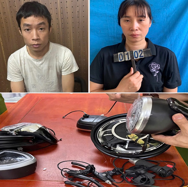 Triệt phá hai đường dây buôn lậu phụ tùng xe điện, ắc quy khủng từ Trung Quốc