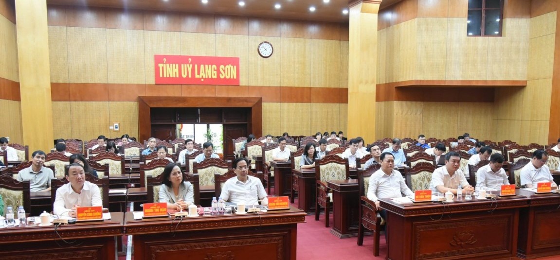 Lạng Sơn: Hơn 18.700 cán bộ, đảng viên dự hội nghị quán triệt Nghị quyết 66 và Nghị quyết 68 của Bộ Chính trị