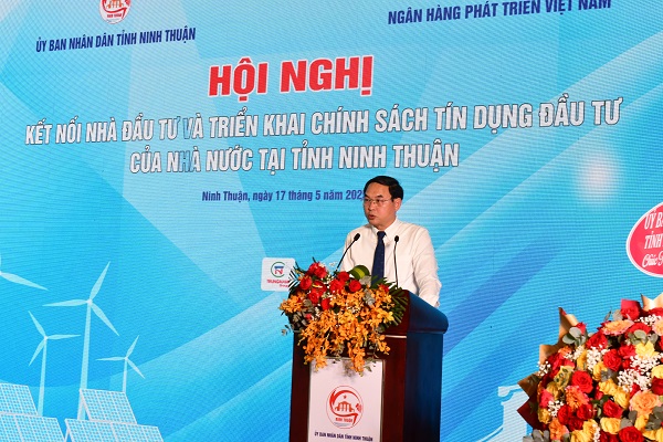 Đào Quang Trường - Phó Bí thư Đảng ủy, Tổng Giám đốc VDB phát biểu.