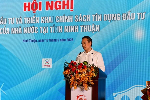 Ông Đoàn Quốc Huy - Chủ tịch HĐQT Tập đoàn BIM lên phát biểu