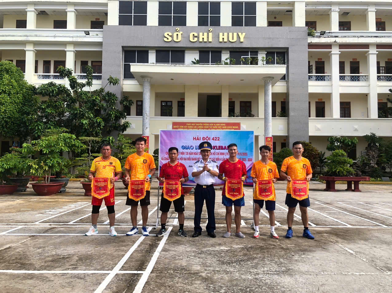 Hải đội 422 đẩy mạnh hoạt động giao lưu thể thao