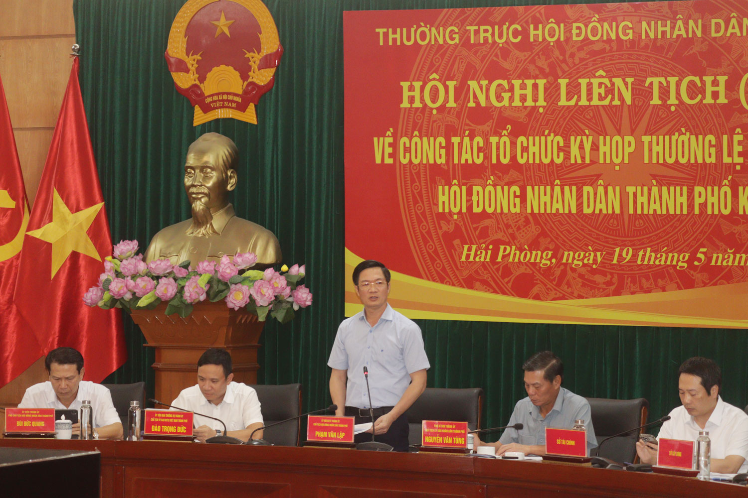 Hải Phòng: Thống nhất nội dung dự kiến trình Kỳ họp thứ 26 và Kỳ họp thường lệ giữa năm 2025 HĐND thành phố khóa XVI