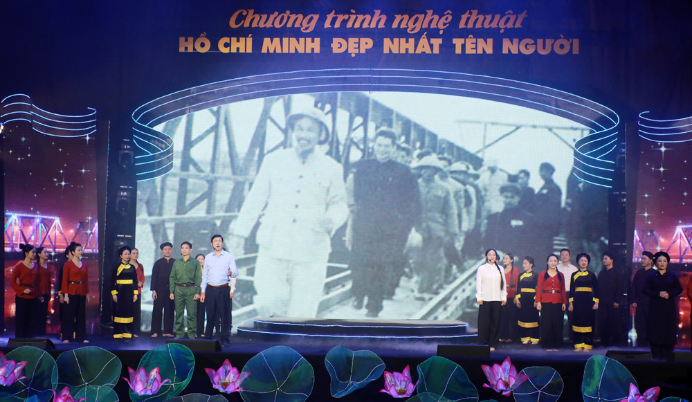 Bắc Giang tổ chức chương trình nghệ thuật đặc biệt kỷ niệm 135 năm Ngày sinh Chủ tịch Hồ Chí Minh