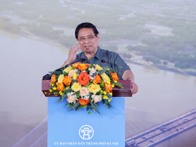 Thủ tướng phát lệnh khởi công cầu Tứ Liên (Hà Nội)