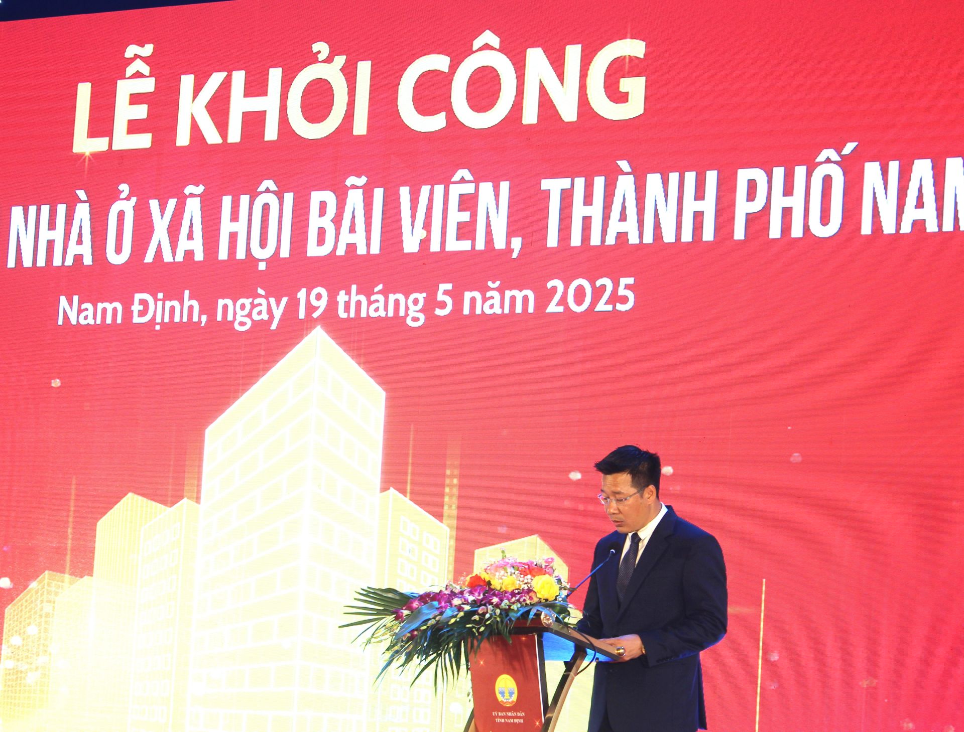 ông Nguyễn Quang Thành, Giám đốc Công ty Cổ phần Đầu tư và Phát triển đô thị Nam Định