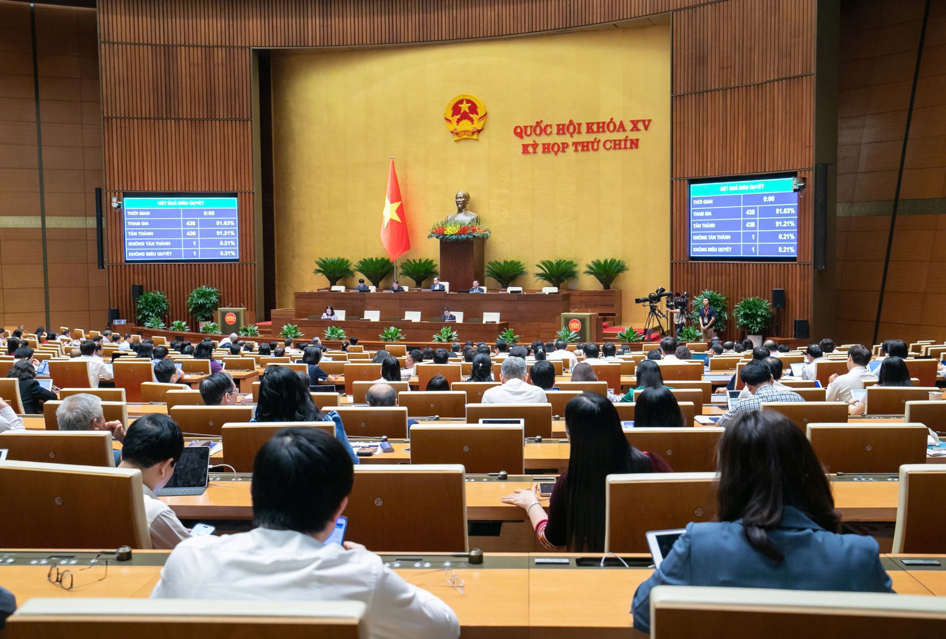Hôm nay, Quốc hội nghe và thảo luận 2 dự án, 2 Luật, 2 báo cáo thẩm tra