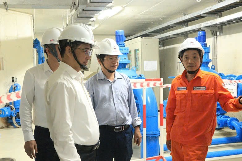 EVNGENCO3 kiểm tra sản xuất điện mùa khô tại Công ty Thủy điện Buôn Kuốp