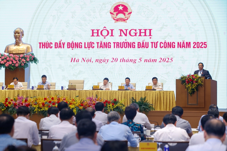 Thủ tướng Phạm Minh Chính chủ trì Hội nghị thúc đẩy động lực tăng trưởng đầu tư công