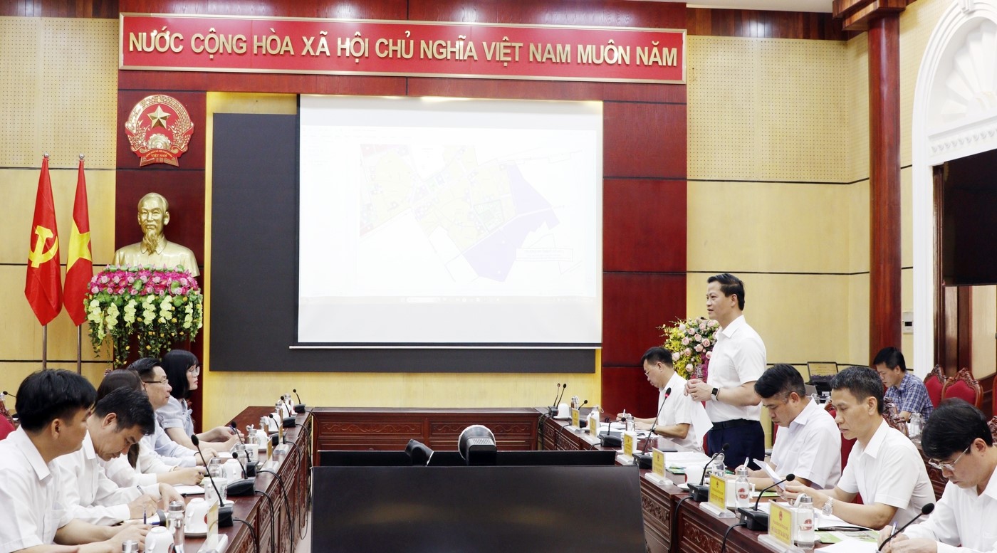 Đẩy nhanh tiến độ triển khai dự án “Đầu tư xây dựng Trường Đại học TN&MT Hà Nội tại Bắc Ninh - giai đoạn 1”