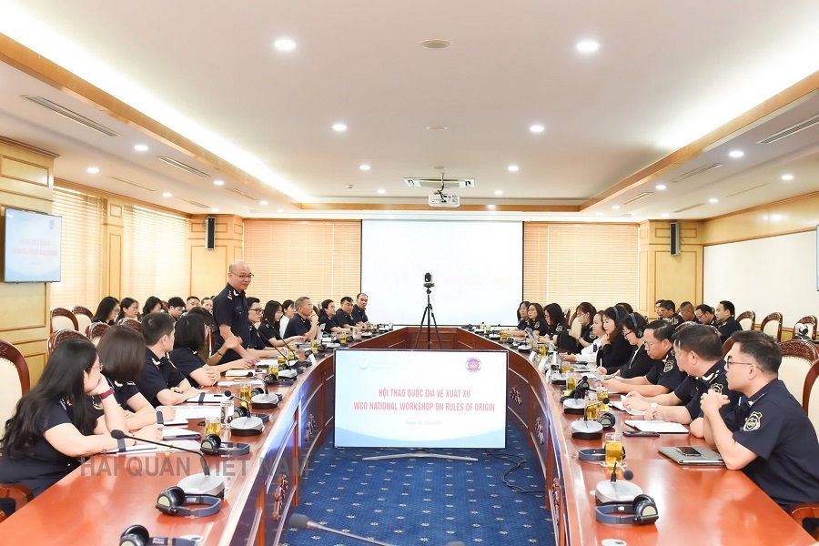 Nâng cao năng lực thực thi cho Hải quan Việt Nam về quy tắc xuất xứ