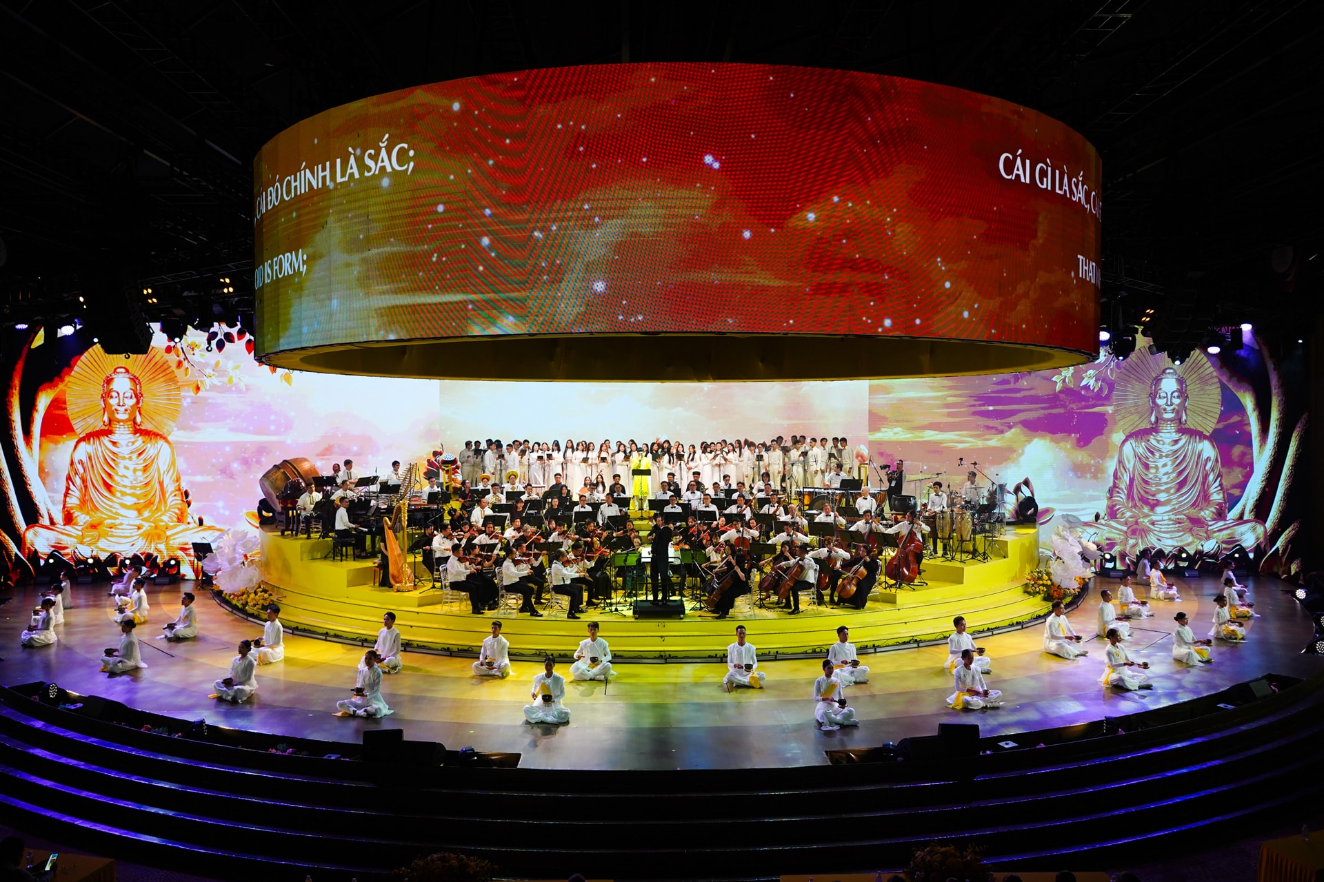 Các đoàn nghệ thuật Phật giáo tại Việt Nam và quốc tế mang đến nhiều tiết mục đặc sắc mừng Đại lễ Vesak 2025