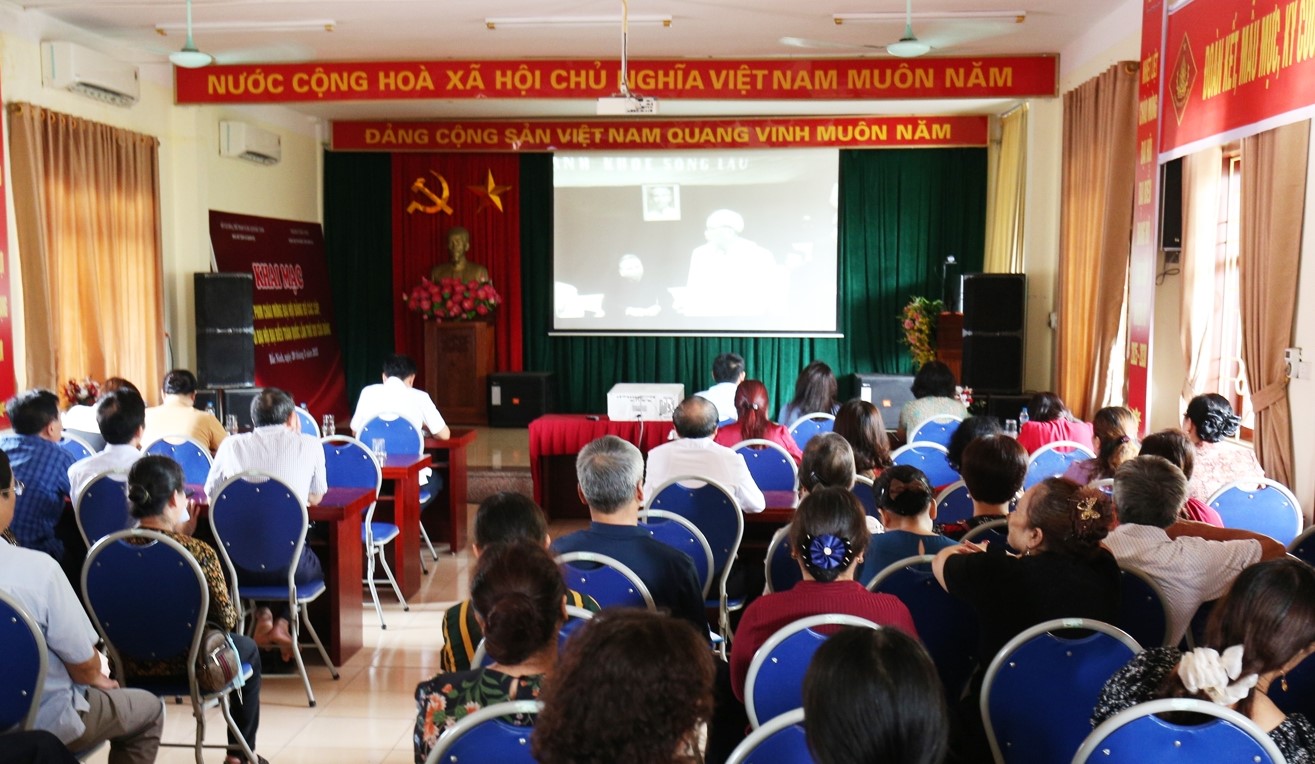 Bắc Ninh: Khai mạc đợt phim chào mừng Đại hội Đảng các cấp, tiến tới Đại hội đại biểu toàn quốc lần thứ XIV của Đảng