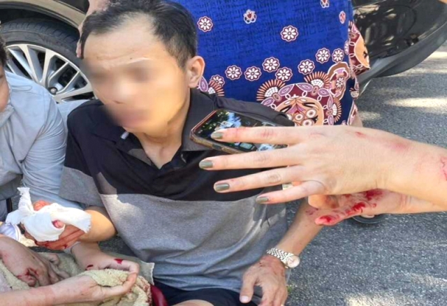 Ông Nguyễn Đạt H. bị các đối tượng chém gây thương tích, theo chỉ đạo của Phạm Chiến Thắng.