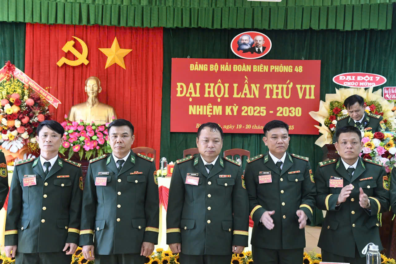 Đại hội Đảng bộ Hải đoàn Biên phòng 48 nhiệm kỳ 2025-2030