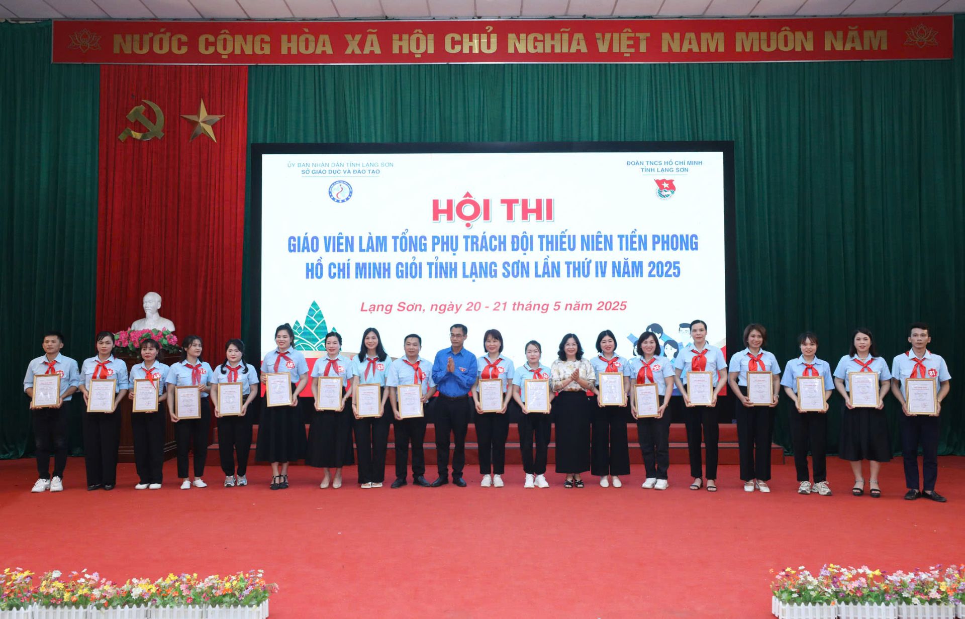 Lạng Sơn: Tổ chức Hội thi giáo viên làm Tổng phụ trách giỏi