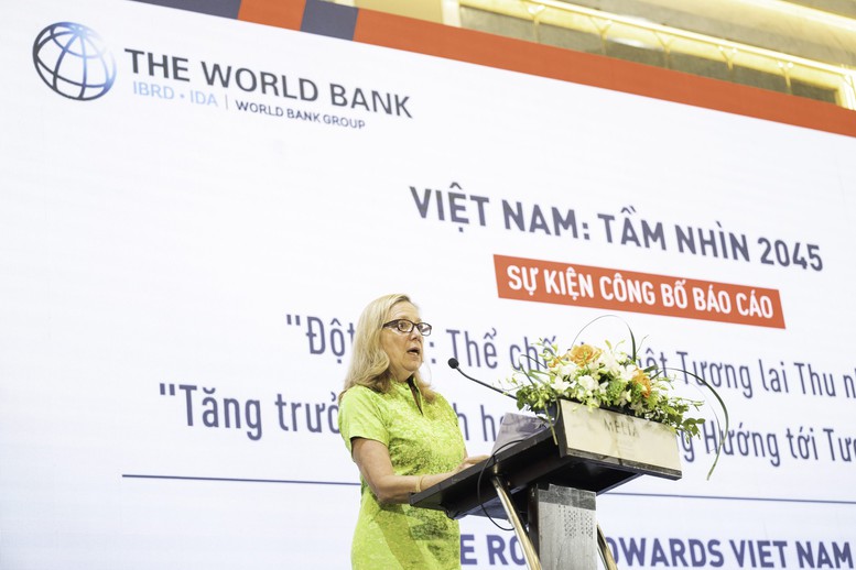 Bà Mariam J. Sherman, Giám đốc WB tại Việt Nam, Campuchia và Lào - Ảnh: VGP/HT