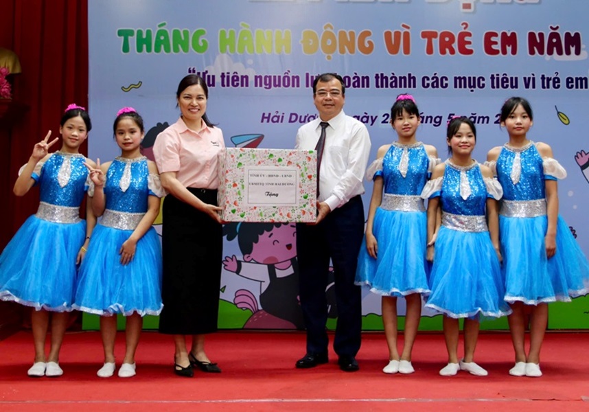 Hải Dương phát động Tháng hành động vì trẻ em năm 2025