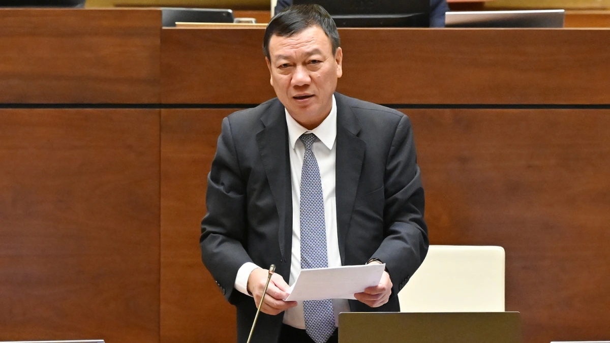 Tổng Thanh tra Chính phủ Đoàn Hồng Phong. Ảnh quochoi.vn