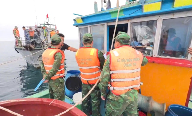Vi phạm về thiết bị giám sát hành trình, một ngư dân Quảng Trị bị phạt 150 triệu đồng
