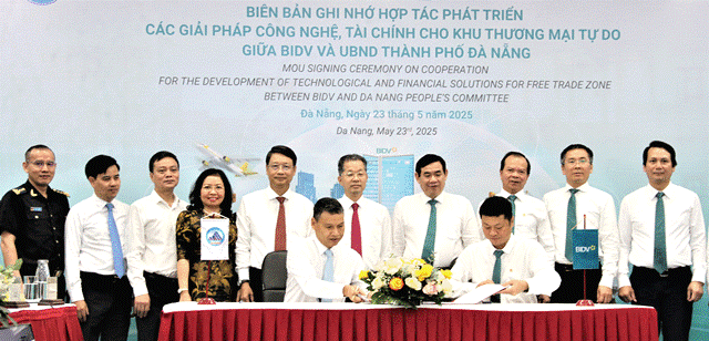 Đà Nẵng bắt tay BIDV phát triển tài chính xanh và công nghệ