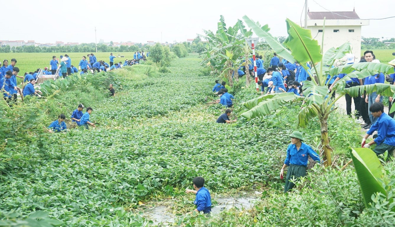 Tỉnh Đoàn Bắc Ninh ra quân Chiến dịch Thanh niên tình nguyện năm 2025