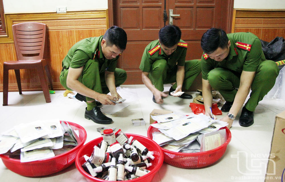 Thái Nguyên triệt phá hai đường dây buôn bán thuốc chữa bệnh giả quy mô lớn