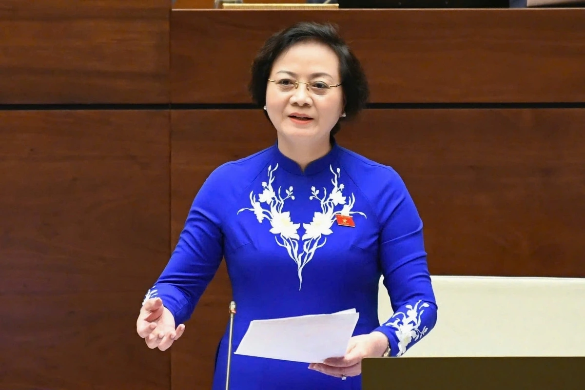 Bộ trưởng Bộ Nội vụ Phạm Thị Thanh Trà. Ảnh quochoi.vn. Bộ trưởng Bộ Nội vụ Phạm Thị Thanh Trà. Ảnh quochoi.vn.