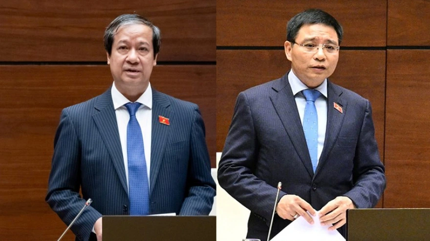 Bộ trưởng Tài chính và Bộ trưởng Giáo dục và Đào tạo sẽ trả lời chất vấn tại Kỳ họp thứ 9