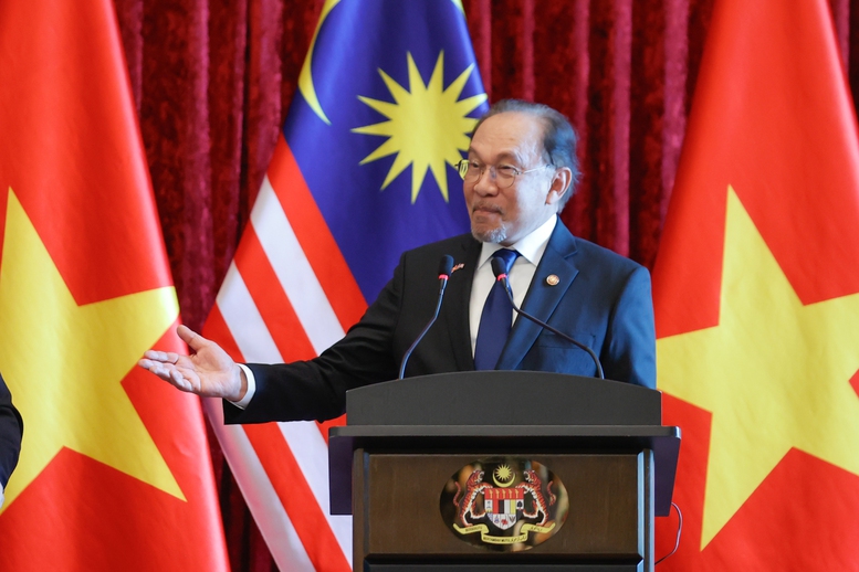 Thủ tướng Malaysia cho biết tại hội đàm, hai bên đã đưa ra nhiều quyết định quan trọng - Ảnh: VGP/Nhật Bắc Thủ tướng Malaysia cho biết tại hội đàm, hai bên đã đưa ra nhiều quyết định quan trọng - Ảnh: VGP/Nhật Bắc