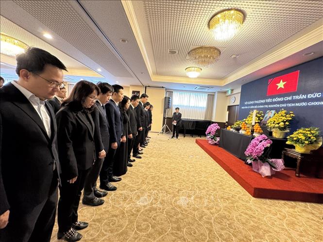 Đại sứ quán tại nhiều nước Châu Á mở sổ tang và tổ chức lễ viếng nguyên Chủ tịch nước Trần Đức Lương