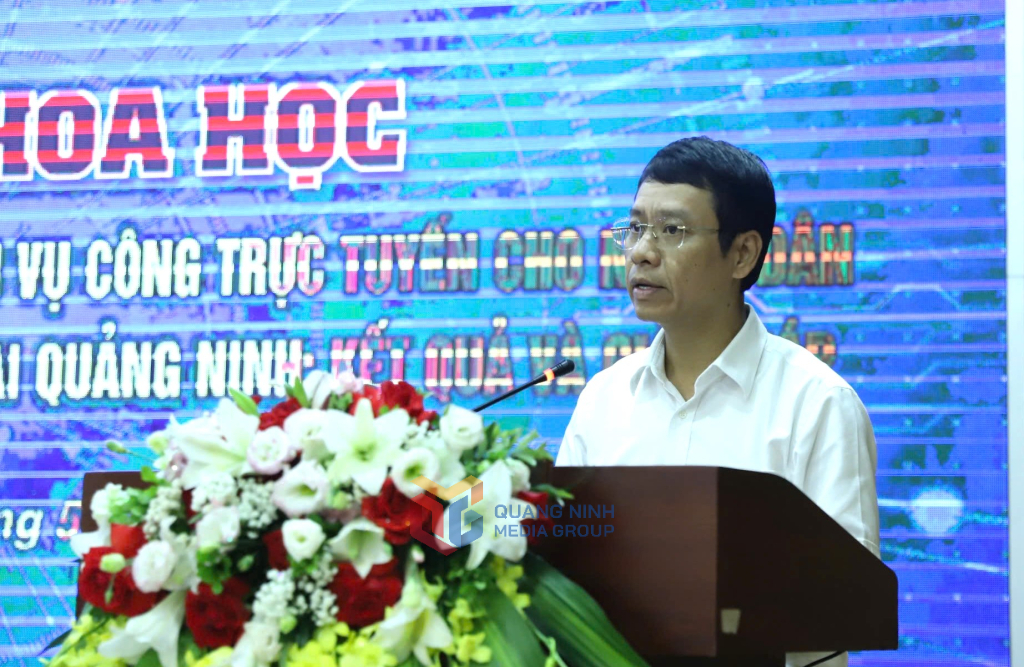 Ông Nguyễn Hồng Dương, Trưởng Ban Tuyên giáo và Dân vận Tỉnh ủy, phát biểu tại hội thảo. Ông Nguyễn Hồng Dương, Trưởng Ban Tuyên giáo và Dân vận Tỉnh ủy, phát biểu tại hội thảo.