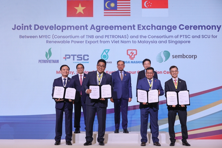 Việt Nam thỏa thuận xuất khẩu điện sạch sang Malaysia và Singapore