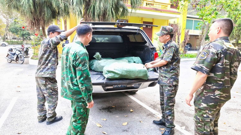 Lực lượng chức năng phối hợp bắt giữ nhiều hàng hóa vi phạm nguồn gốc xuất xứ