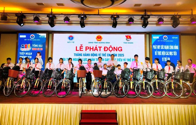 Tỉnh Quảng Bình phát động Tháng hành động vì trẻ em năm 2025