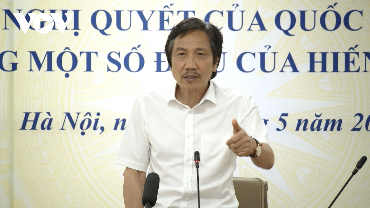 Ông Trần Anh Tuấn, nguyên Thứ trưởng Nội vụ.