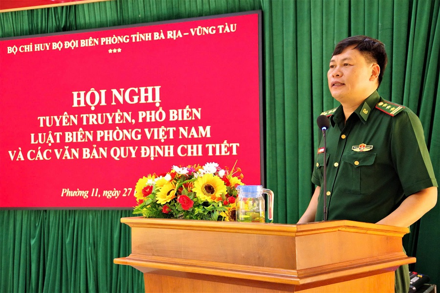 Tuyên truyền Luật Biên phòng Việt Nam và chống khai thác IUU cho cán bộ, Nhân dân TP. Vũng Tàu