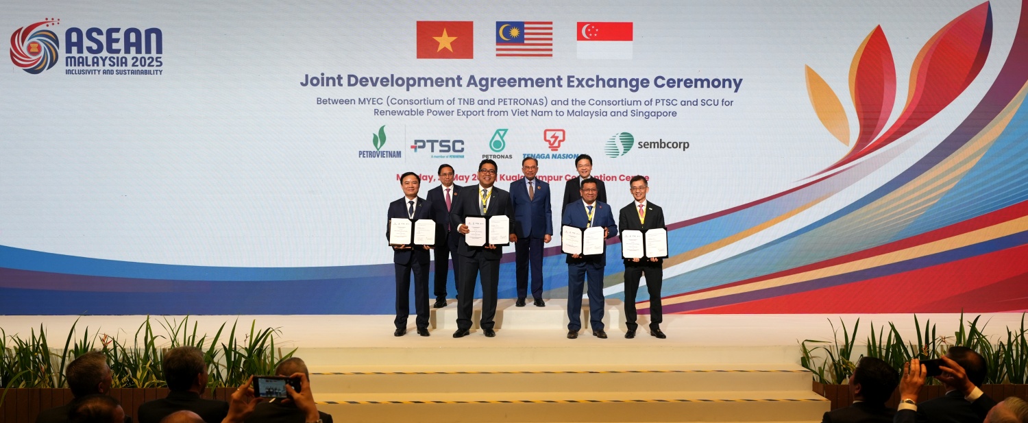 PTSC, MYEC và Sembcorp thiết lập hợp tác chiến lược