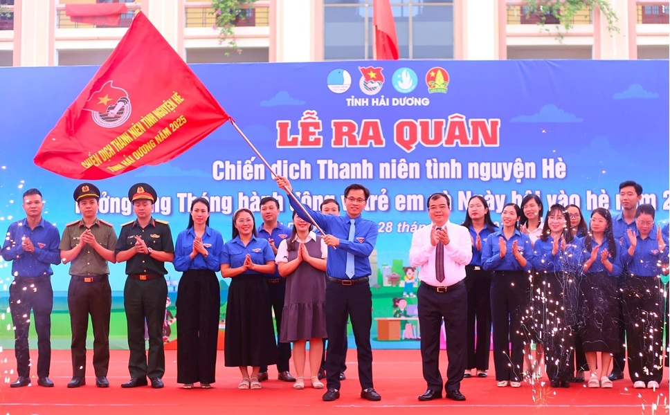 Tỉnh đoàn Hải Dương tổ chức chiến dịch thanh niên tình nguyện hè