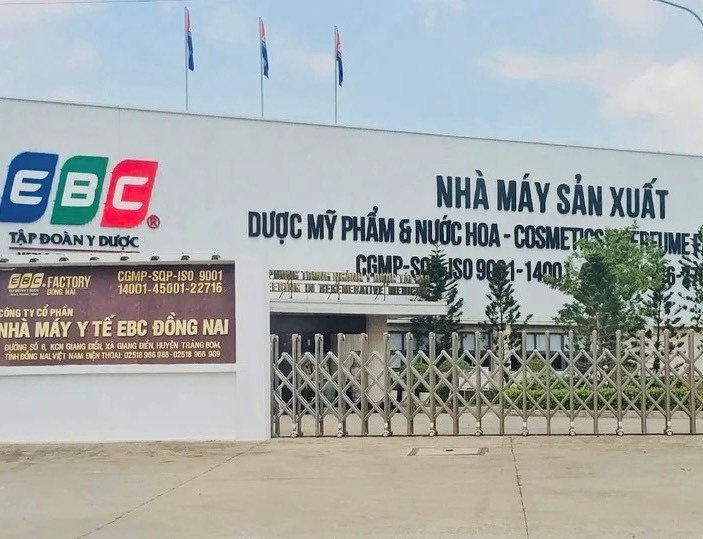 Nhà máy sản xuất của Công ty Cổ phần Nhà máy y tế EBC Đồng Nai Nhà máy sản xuất của Công ty Cổ phần Nhà máy y tế EBC Đồng Nai